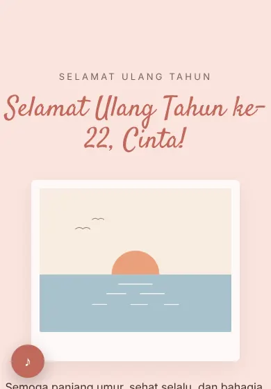 Contoh tampilan template Salem