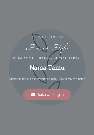 Contoh tampilan template Blush